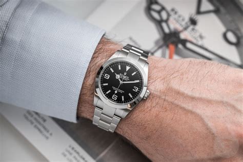 rolex 40mm explorer review